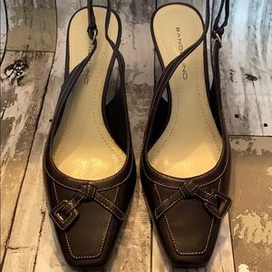 Bandolino dark brown size 8m heels